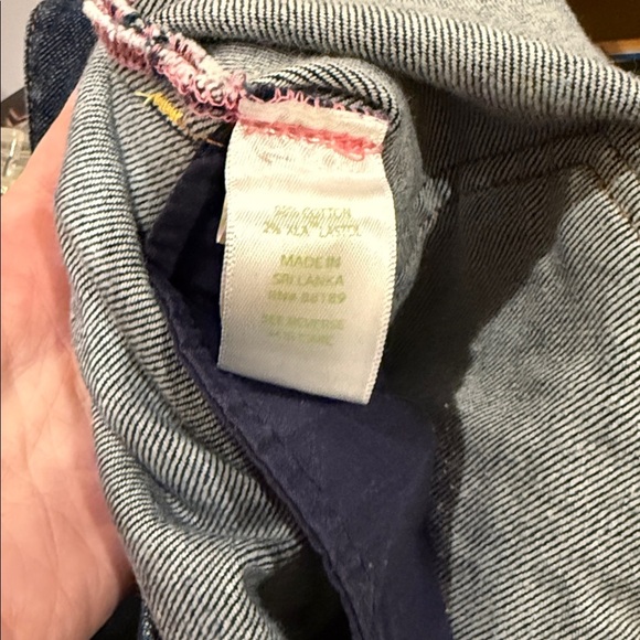 Lilly Pulitzer dark denim mini denim skirt size 10 NWOT - Picture 9 of 9